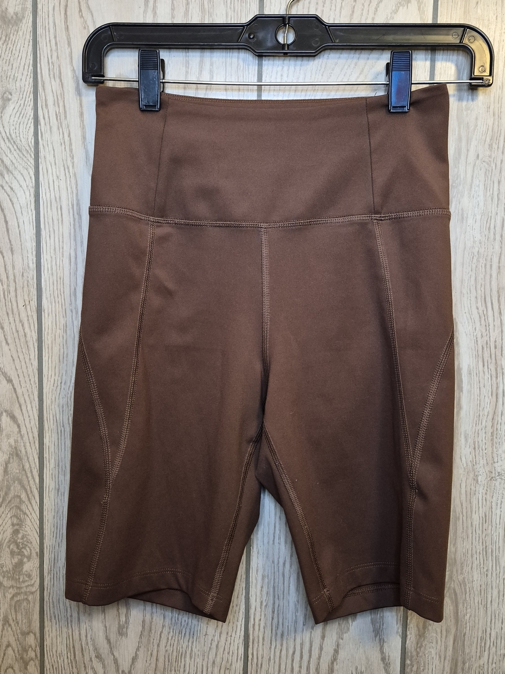 Girlfriend Collective Warm Brown Active Bike Shorts